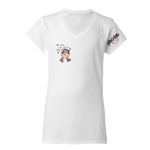 V Neck T-Shirt Skating